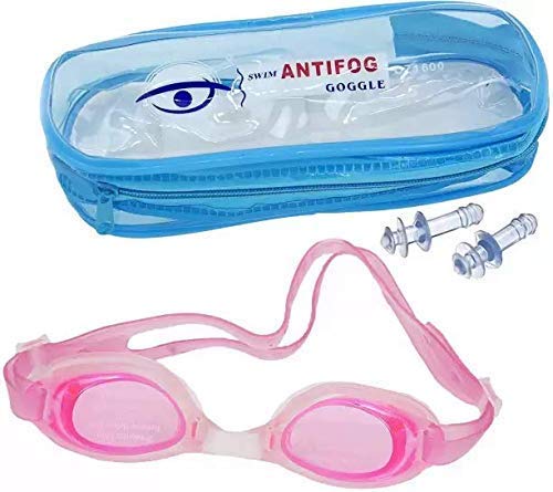 Image of Glan Kids Swimming Pool Accessories Inflatable Combo Summer Swimming Beach Pool Accessories Adults Water Fun Toys (Swimming Goggles and Cap)