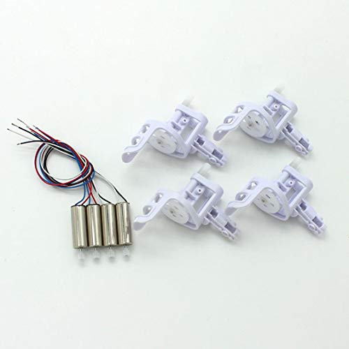 Motores del Motor del abejón de 2 Pares con la Cubierta Baja de la Base del Motor 4pcs para los Accesorios del Quadcopter de SYMA X5C X5C-1 X5