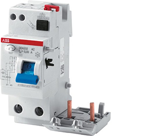 Abb dda202 a 25a 300ma blocco differenziale 2p