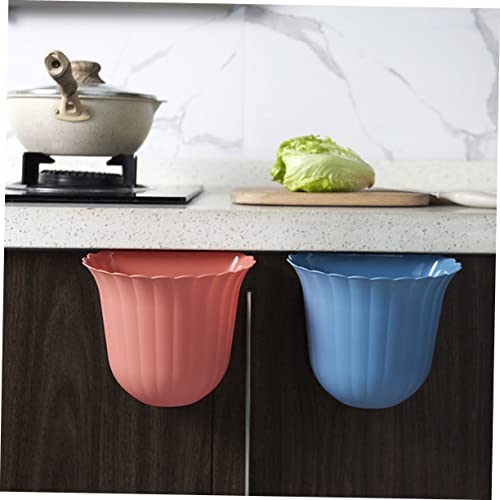 Set de 4 canecas de basura para cocina, montadas en pared miniatura 5