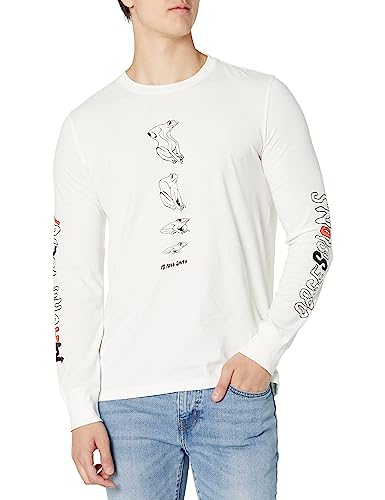 PS by Paul Smith Men's Melted Frog T-Shirt, Off White