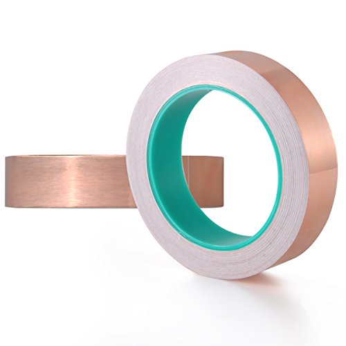 Foglio di rame nastro con adesivo conduttivo (25