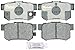 Raybestos ATD537C Advanced Technology Ceramic Disc Brake Pad Set
