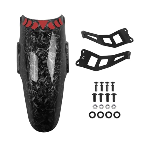 Image of Motorcycle Front Mudguard Extender Extension Fender Bracket Replacement for Tiger 1200 Rally Pro 2022 2023 Tiger 1200 Rally Explorer 22-23 Wheel Mudguards Splash Guard Cover (Type B)