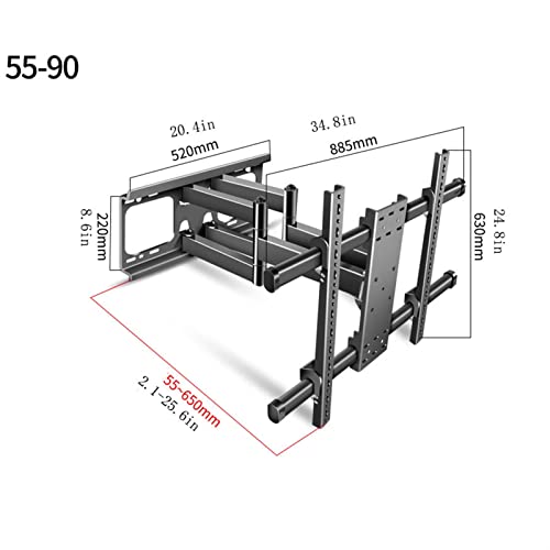 Support TV rotatif pour éliminer les reflets sur grand écran - 3