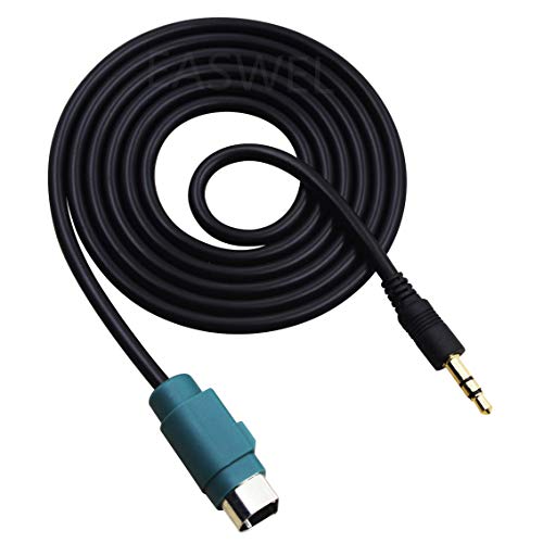 EASWEL Fullspeed to 3.5mm Jack Aux-in Cable for Alpine iXA-W404R iXA-W407BT iDA-X305