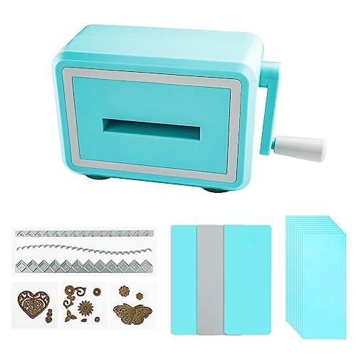 Portable Manual Die Cutting Machine & Embossing Machine, Mini Craft Die Cutting Machine For Starter Kit, Card Making, Scrapbooking, Arts & Crafts, 2.5” Opening #TOP4