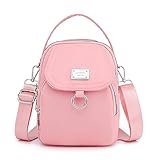 hurum 【Durevole e robusto】 Questa borsa a tracolla da donna impermeabile è realizzata in tessuto Oxford, resistente all'usura, impermeabile, leggero, traspirante, resistente ai graffi, facile da piegare, facile da pulire e inodore. La doppia cerniera in metallo di alta qualità è liscia e resistente.