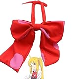 [HAOJEE]伊地知虹夏コスプレ 道具 リボン 小物 ネクタイ 後藤ひとり 喜多郁代 山田リョウ 後藤直樹 原作忠実 萌え cosplay コスチューム 変装用 仮装用 コレクション おしゃれ 子供 大人 コスプレ小物 (リボン)