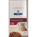 Hills i/d Verschreibungspflichtiges Katzenfutter, Verdauungspflege – Huhn (Sparpack: 24 x 85 g, 276472.5)