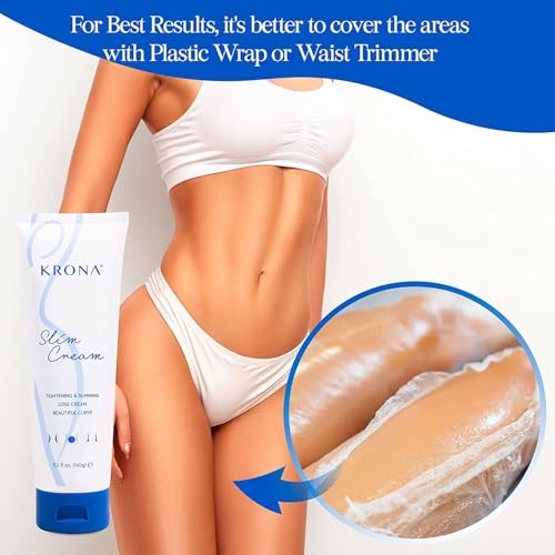 Krona Belly Firming Cream For Tightening And Cellulite: Krona Naturals B Flat Belly Firming Cream For Stomach & Thighs & Butt thumb #2