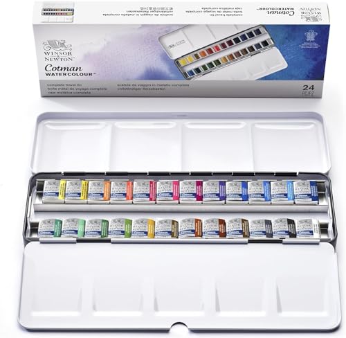 Winsor & Newton acuarela Cotman - Caja de acuarela...