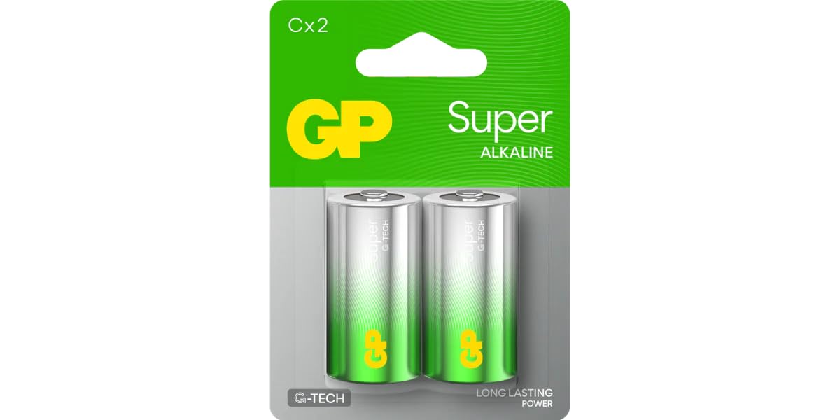 GP Batteries Ultra Alkaline C Size Battery