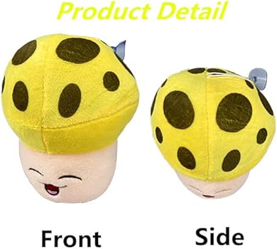 golden mushroom plush