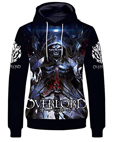 ISaikoy Anime OverLord Hoodie Jacket Hoody Pullovers Sweatshirt Fleeces Costume