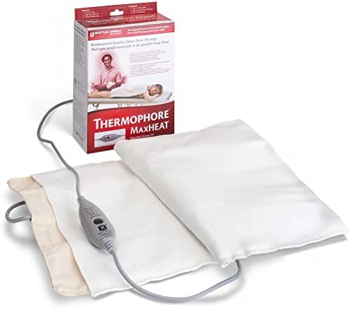 Burn from Heating Pad: 5 Surprising Insights You Need to Know 4 Thermophore MaxHEAT Automatic Moist Heat Pack - Large Coverage Model #155 for Deep, Soothing Pain Relief