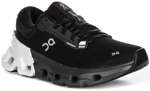 ON Herren Cloudflyer 5 Sneaker, Black White, 44 EU