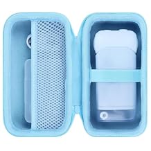 Lebakort Storage Case Compatible with usmile C10/ C10s Portable Water Flosser Blue Case