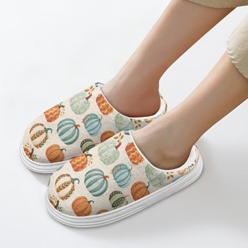 Cute Slippers for Women Men Memory Foam EVA Thick House Shoes Fluffy Warm Slipper Gifts for Adults Fuzzy Slippers4