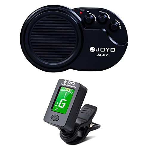 Joyo Guitar Headphone Amp Practice Mini Guitar Amplifier Bundle With Guitar Tuner #TOP23