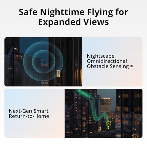 Image of DJI Air 3S Fly More Combo (RC 2 Screen Remote) Drone with 1 inch CMOS Wide-Angle & Medium Tele Camera, 4K /60fps, Omnidirectional Sensing, Smart RTH, 3 Battery Bundle with Deco Gear Accessories & Software