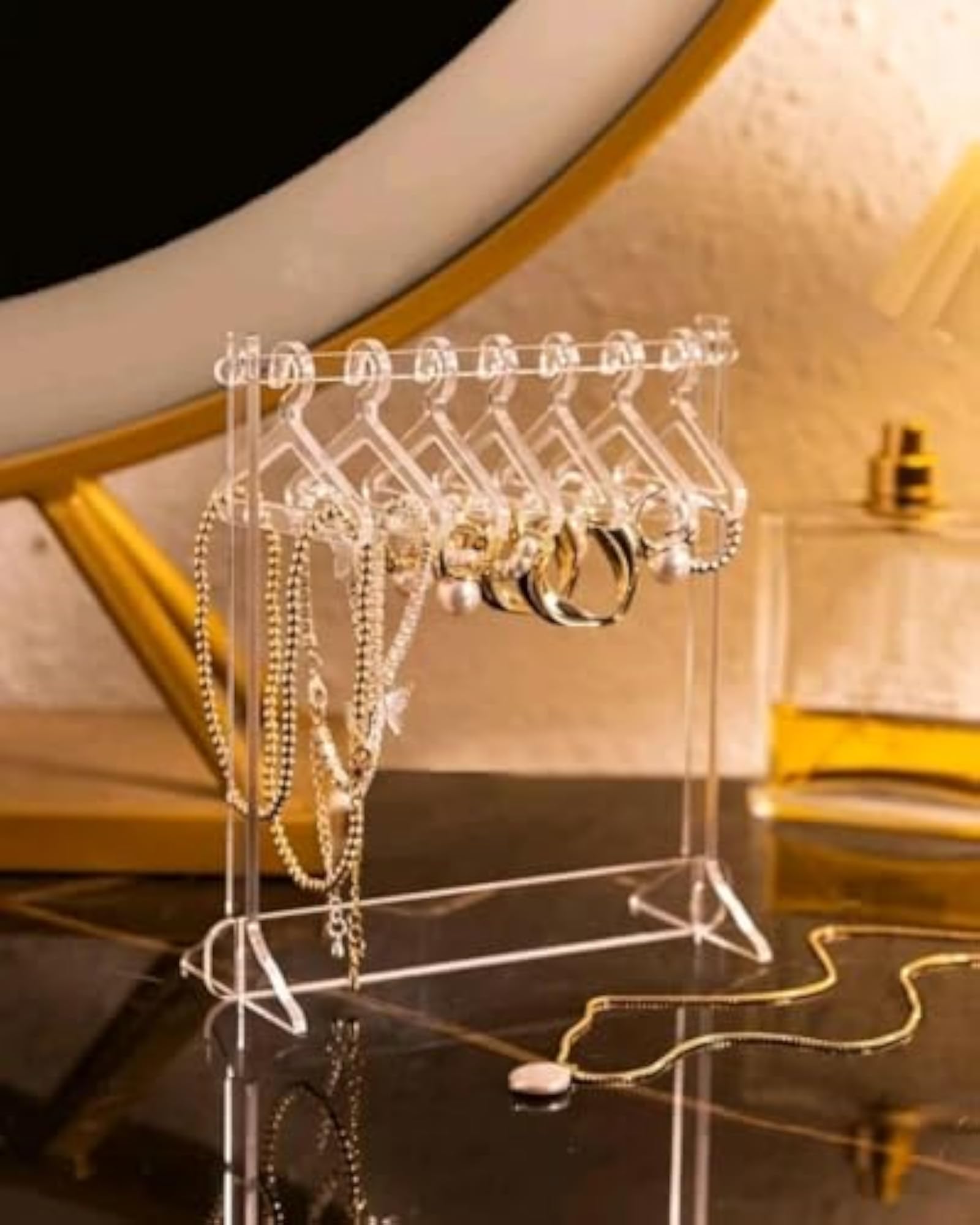 Acrylic Earring Holder, Jewellery Organiser Display Stand Set