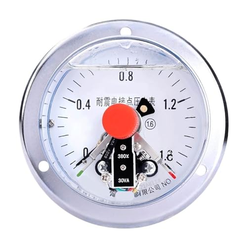 Manomètre à contact électrique axial YTNXC-100ZT bain d'huile 0-4MPa