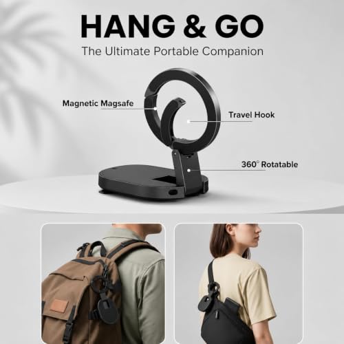 Silliquam 360° Rotating Phone Holder with N52 Magnet - Image 6