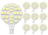 GRV T10 921 194 24-5050 SMD LED Bulb AC/DC12V-24V Super Bright Light 30W Halogen Bulb Replacement RV