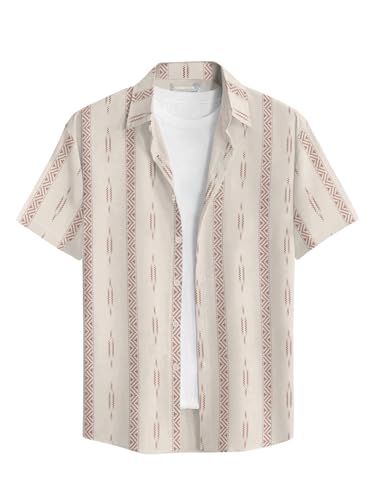 Image of BULLMER Trendy Regular Fit Printed Causal Shirt for Men - Pack of 1