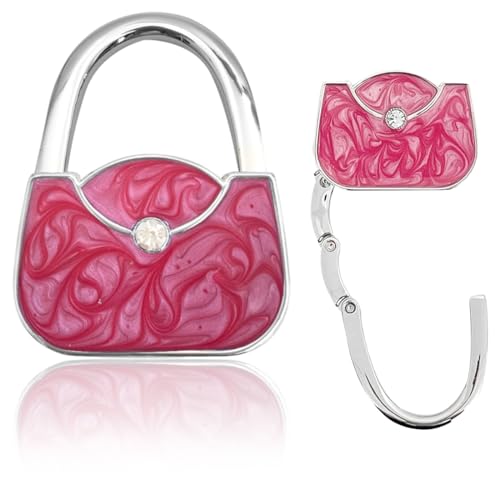 Tisch-Handtaschenhalter, Faltbarer Rutschfester Haken für Handtaschen, Taschenhalter für Tisch, Handtaschenhalter für Tisch, Kreative Geschenke für Frauen, für Schreibtisch, Büro, Restaurant