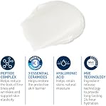 CeraVe Night Cream for Face, Skin Renewing Moisturizer for Men & Women With Hyaluronic Acid, Niacinamide, Bio Peptides & Ceramides. Fragrance Free, Non-comedogenic, Suitable for Sensitive Skin