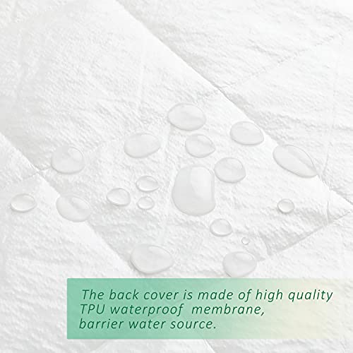 Warmtex Waterproof Mattress Protector Twin Size Premium Quilted Fitted Bed Mattress Cover Noiseless Breathable Vinyl Free Matressprotector For Kids Adults Pets 18 Inches Deep Pocket #TOP2