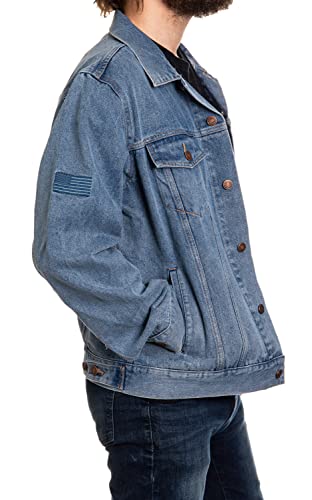 Image of Calhoun Officially Licensed General Motors Denim Jean Jacket