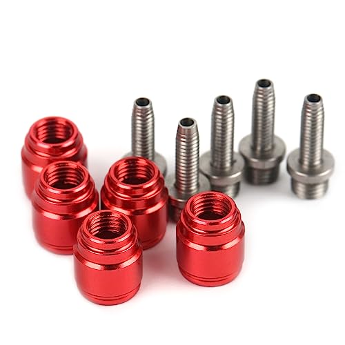 SUNGOOYUE Bike Olive Brake Connecting Insert Combo Set, Aluminum Alloy Bicycle Olive Connecting Insert Brake Olive Set for AD593