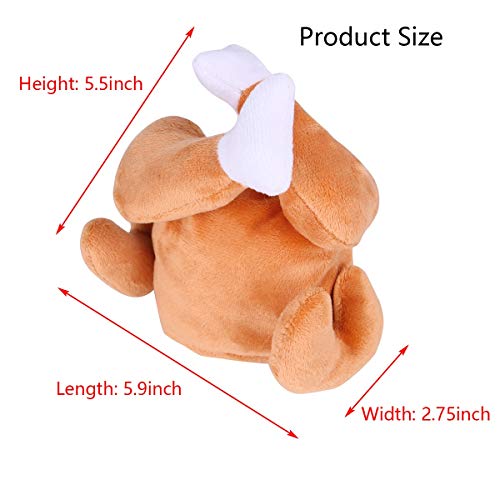 Cat Turkey Drumstick Hat Cat Small Dog Halloween Thanksgiving Turkey Drumstick Headband Headgear Costume For Small Dog Kitten #TOP1