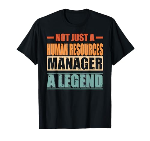 Funny Quote Retro Human Resources Manager Camiseta