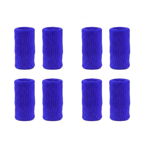 10-Pack Nylon Finger Sleeves for Basketball & Football, Snug Fit