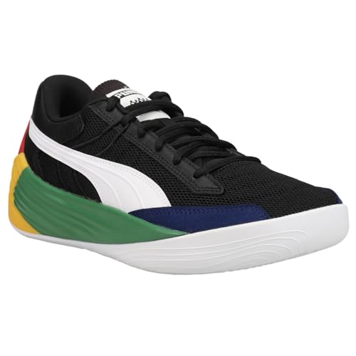 PUMA Fusion Nitro Black Fives Puma Black/Amazon Green 8.5 D (M)2