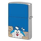 ドラえもん ライター アーマー ZIPPO兼用ケース 軽量 登山 キャンプ ライター 小型 防風 シルバー ジッポライター 交換用外側ケース 誕生日 記念日 プレゼント 防水 登山 キャンプ サイクリング