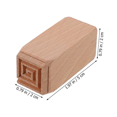 Set de 5 sellos de madera para repostería creativa miniatura 2
