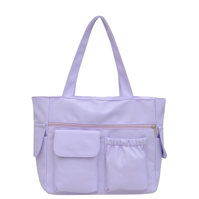 Bolso de hombro de gran capacidad con bolsillo externo: duradero, elegante y cómodo para uso diario y viajes miniatura 4