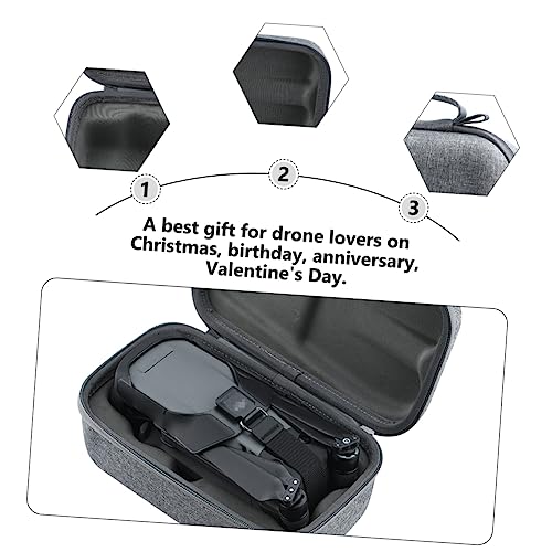 Sac de transport pour drone télécommande et accessoires gris - 3
