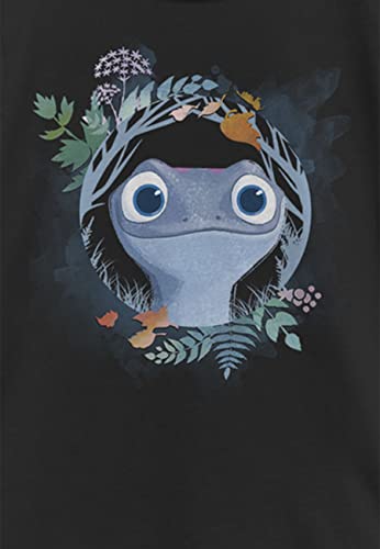 Disney Frozen 2 Watercolor Salamander Girl's Solid Crew Tee2