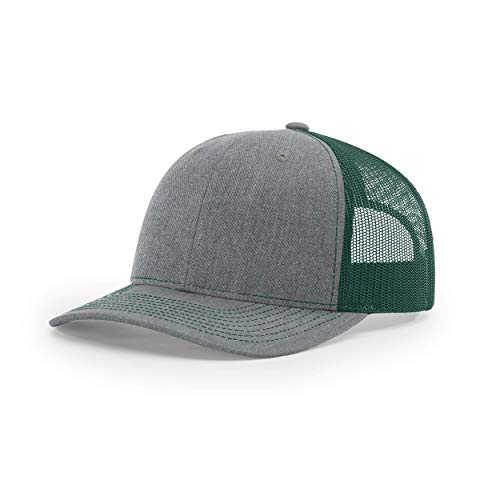 Image of Richardson 112P Patterned Snapback Trucker Hat - Custom Leather Patch Hat | No Minimals | Volume Tiered Pricing