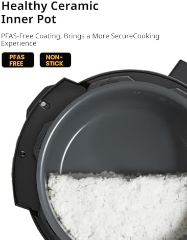 COMFEE’ Pressure Cooker 6 Quart with 13 Cooking Functions thumbnail 7