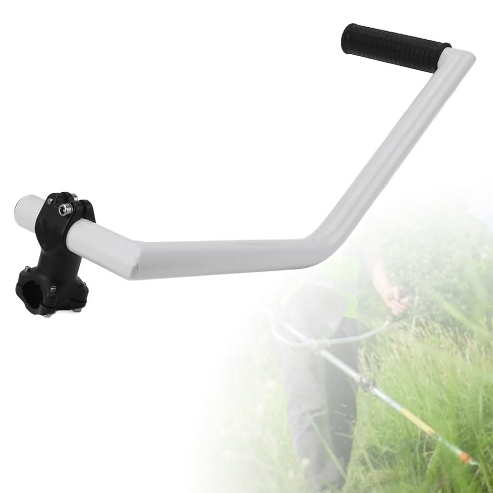 Poignée de coupe-herbe en aluminium réglable pour limiter l'effort de tonte