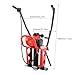 37.7CC Gas Power Vibrating Concrete Screed Finishing Engine, 4 Stroke 1.2HP Concrete Wet Screed Machine for 3.28-19.69ft Ruler, Concrete Surface Finishing Vibra Tool for Cement Road 5200r/min