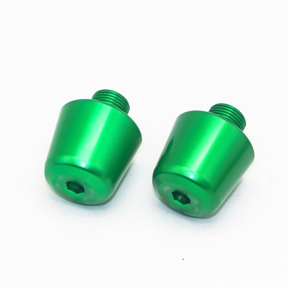 Accesorios de aluminio para moto Benelli en color verde vibrante