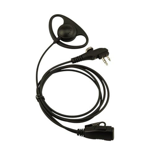 Auricular de 2 pines para vigilancia en eventos con walkie Hytera BD552i y TC-610